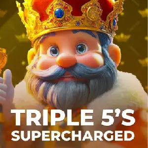 Azure Fortune Casino selection featuring Triple 5's Supercharged